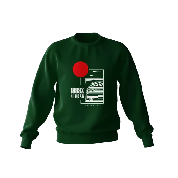 Nissan 180SX Sweatshirt grün