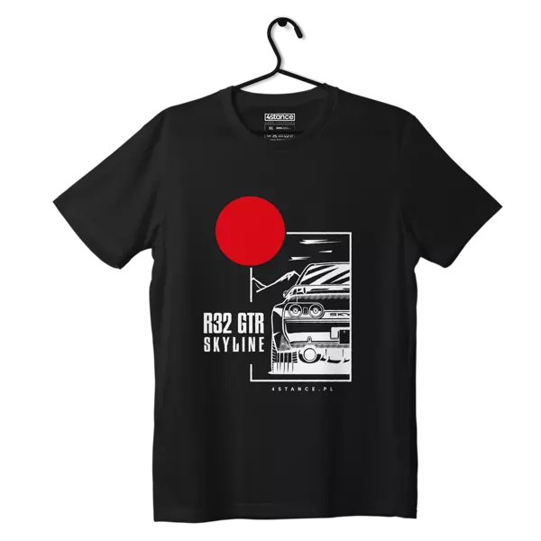 Nissan Skyline 32 GTR T-shirt schwarz