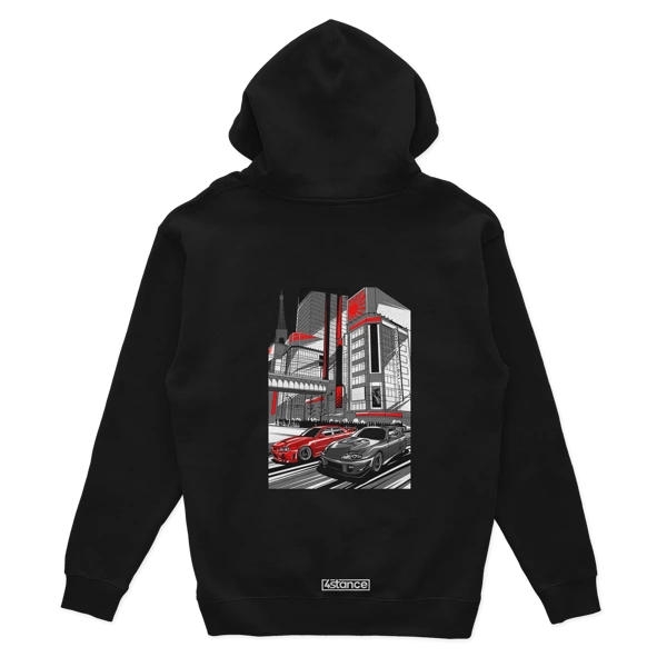 RIVALS schwarzer Hoodie