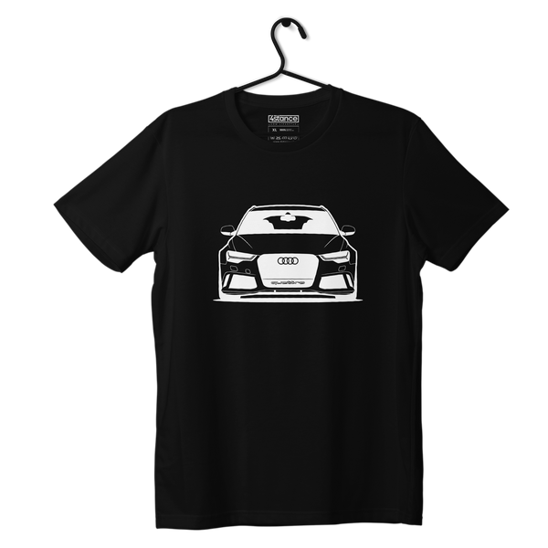 Schwarzes Audi RS6-T-Shirt