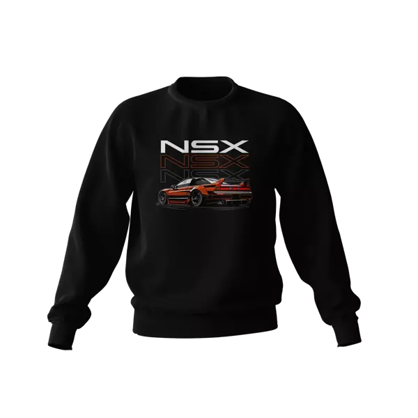 Schwarzes Honda NSX Sweatshirt