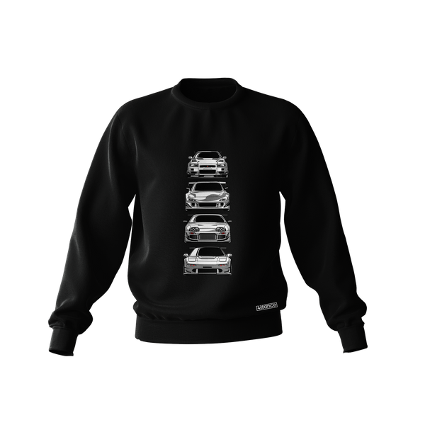 Schwarzes JAPAN FINEST Sweatshirt