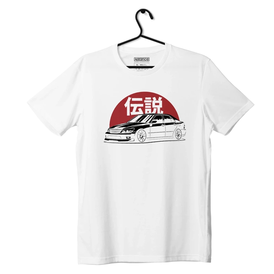 Schwarzes LEXUS IS200 IS300 IS JAPAN-T-Shirt