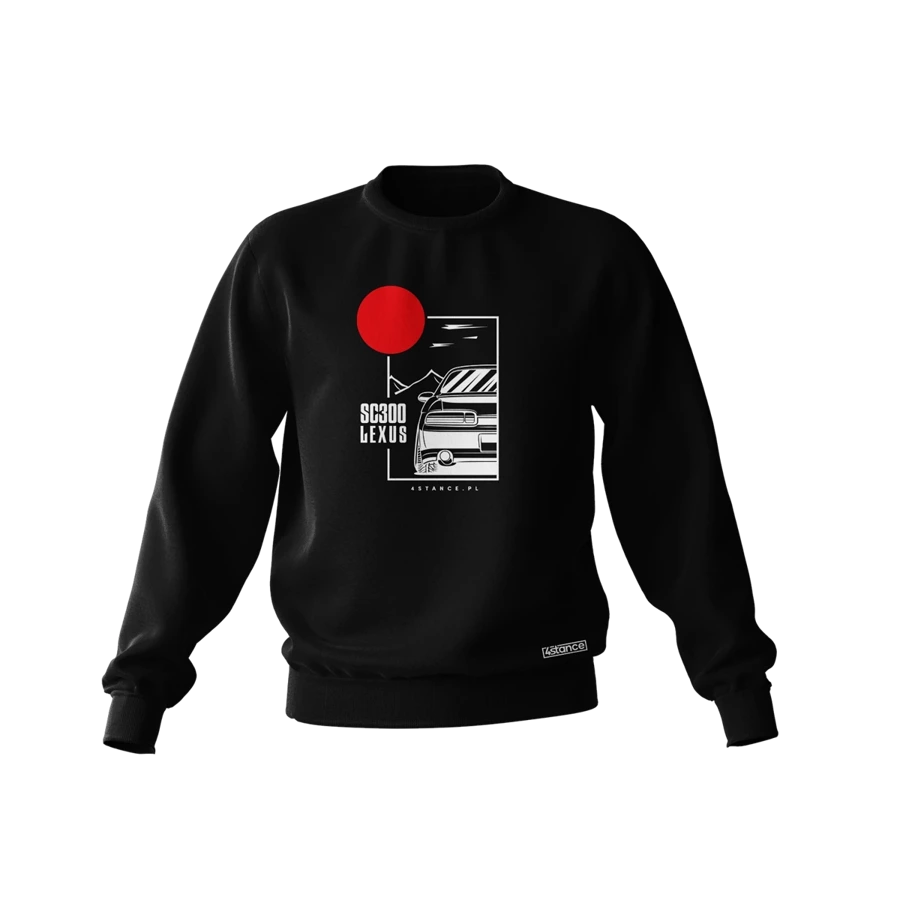 Schwarzes LEXUS SC300 JDM Sweatshirt