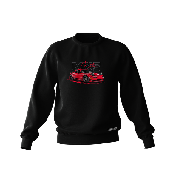 Schwarzes MAZDA MIATA MX5 Sweatshirt