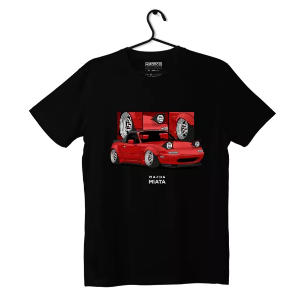 Schwarzes MAZDA MIATA-T-Shirt