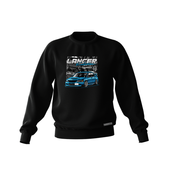 Schwarzes MITSUBISHI LANCER EVO VI Sweatshirt