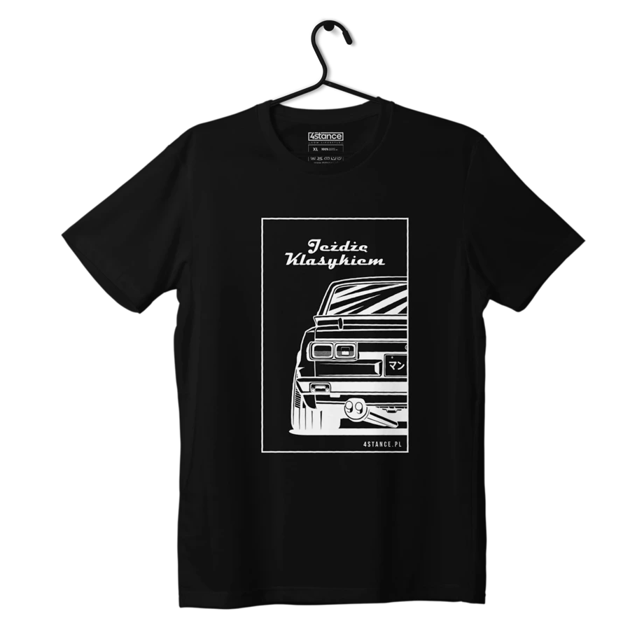 Schwarzes NISSAN 2000 GTR T-shirt Ich fahre einen Klassiker