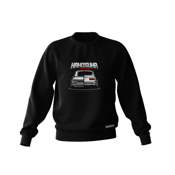 Schwarzes NISSAN GT-R C110 HAKOSUKA Sweatshirt