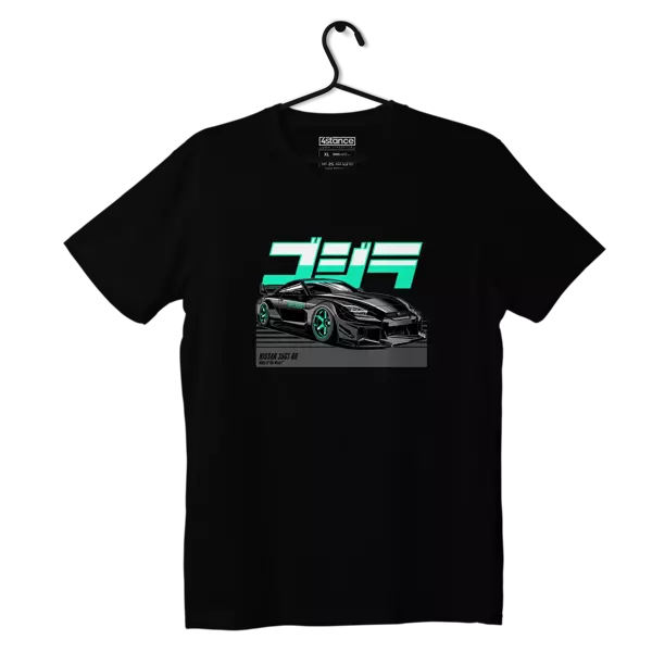 Schwarzes T-Shirt Nissan Skyline 35GT-RR