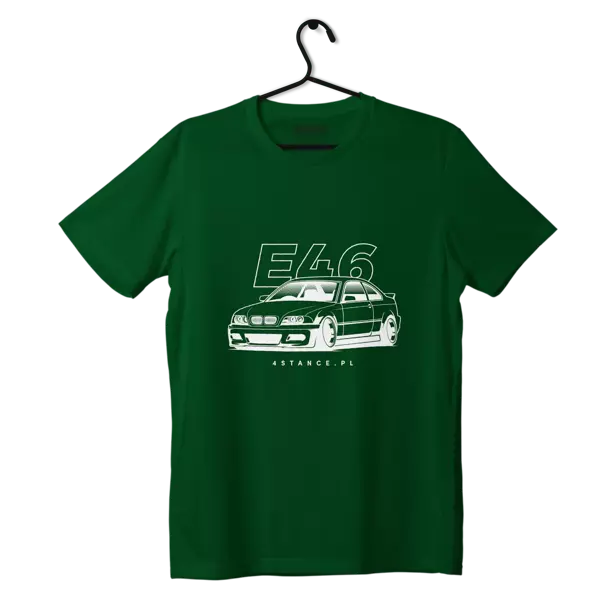 T-shirt vorne BMW E46 grün