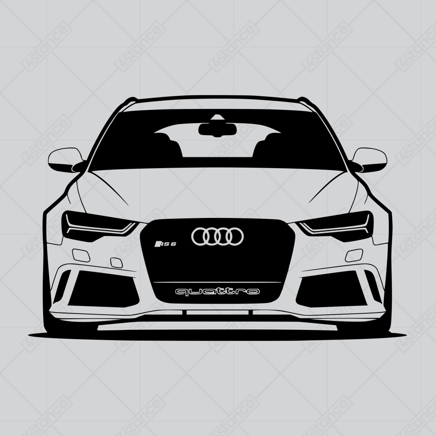 Tasse für einen Audi RS6 Fan