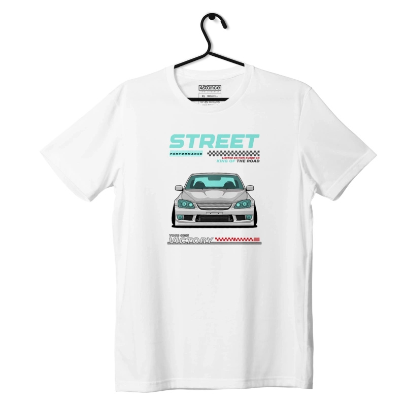 Weißes T-Shirt LEXUS IS200 IS300 STREET