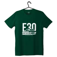 BMW E30 Classic T-Shirt Flaschengrün