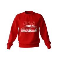 BMW E46 Rotes Sweatshirt