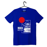 Mazda Miata T-shirt blau