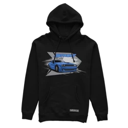 Schwarzer DODGE CHALLENGER Street Hoodie