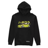 Schwarzer Toyota GT86 PANDEM Hoodie