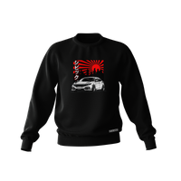 Schwarzes HONDA CIVIC FK8 Sweatshirt