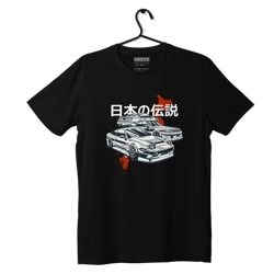 Schwarzes Japan LEGENDS-T-Shirt