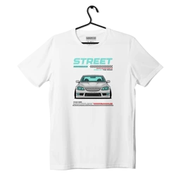 Schwarzes LEXUS IS200 IS300 STREET-T-Shirt