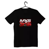 Schwarzes Mazda MX-5 Miata JDM-T-Shirt