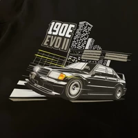 Schwarzes Mercedes W201 E190 AMG EVOII Sweatshirt 