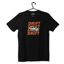 Schwarzes NISSAN S13 DRIFT-T-Shirt