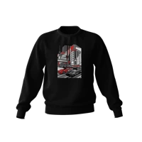 Schwarzes RIVALS Sweatshirt