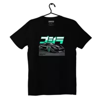 Schwarzes T-Shirt Nissan Skyline 35GT-RR