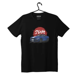 Schwarzes T-shirt FORD MUSTANG SUN