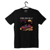 Schwarzes T-shirt NISSAN 350Z DEVIL