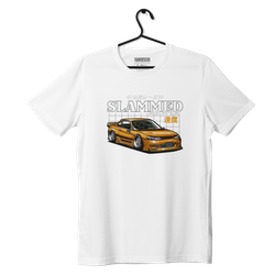 Schwarzes T-shirt NISSAN SILVIA S15 SLAMMED