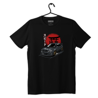 Schwarzes T-shirt SUBARU IMPREZA HAWKEYE