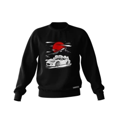 Schwarzes TOYOTA GT86 Downhill Sweatshirt