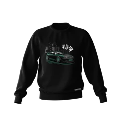 Schwarzes TOYOTA SUPRA MK4 NIGHT CITY Sweatshirt