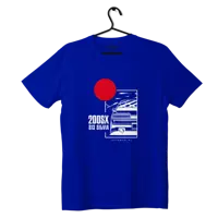 T-Shirt Nissan 200SX S13 JDM blau