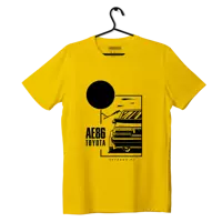 T-Shirt Toyota AE86 gelb