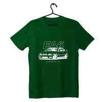 T-shirt vorne BMW E46 grün