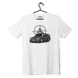 Weißes T-Shirt MERCEDES 190E