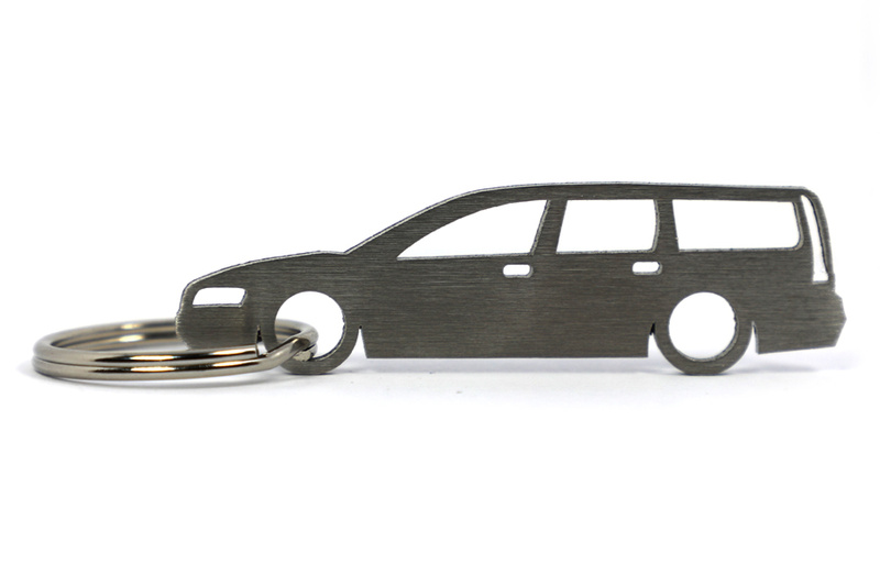 Volvo V70 MK2 stainless steel key ring