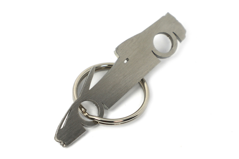 Schlüsselanhänger Ferrari 458 Italia Spider aus Edelstahl