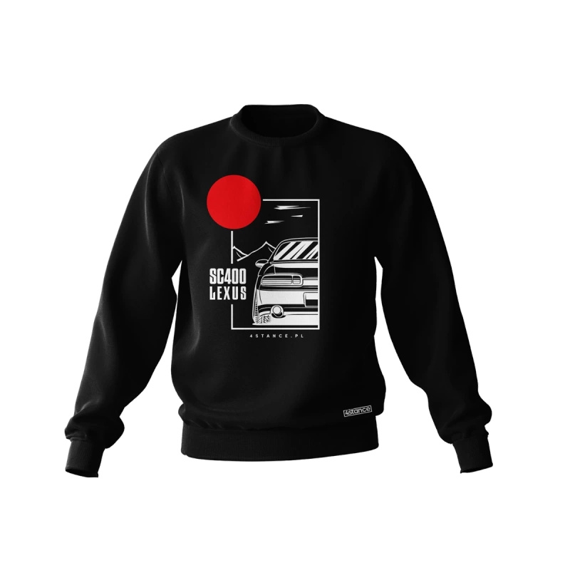 Schwarzes LEXUS SC400 JDM Sweatshirt