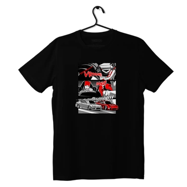 Černé tričko COMIC DRIFT