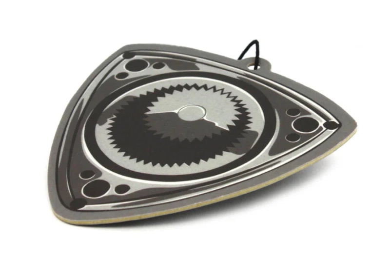 Scented Hang tag Wankel piston spinning