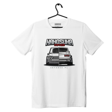 Weißes T-Shirt NISSAN GT-R C110 HAKOSUKA