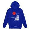 Datsun 240Z blue hooded sweatshirt
