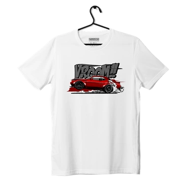White T-shirt VROOM
