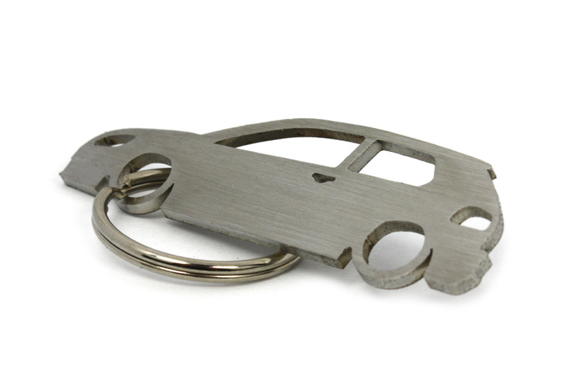 VW Volkswagen Golf MK6 3d stainless steel key ring