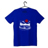 T-Shirt Honda Civic VI JDM blau